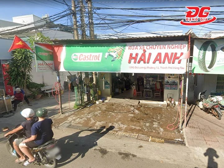 rửa xe Hải Anh