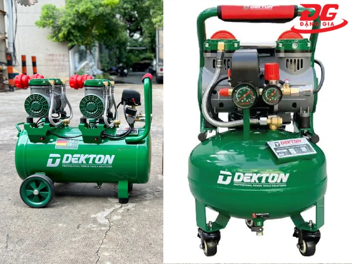 so sánh máy nén khí có dầu Dekton