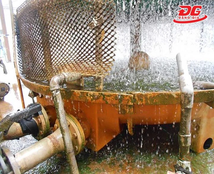  Tháp giải nhiệt bị mất nước