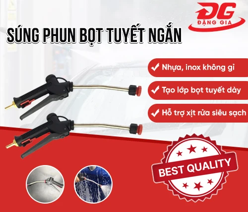 Súng phun bọt tuyết ngắn 2