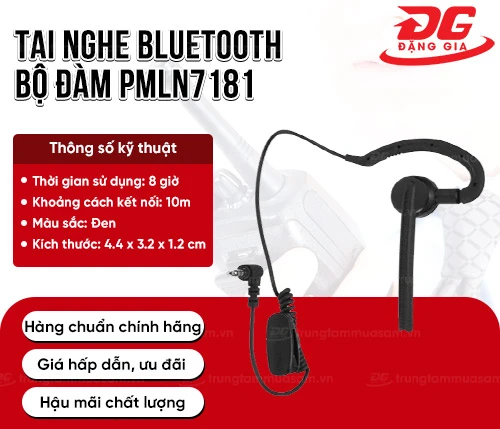 Tai nghe bluetooth bộ đàm PMLN7181 2