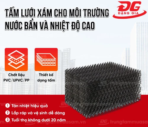 Tấm tản nhiệt dùng cho môi trường nước bẩn và nhiệt độ cao 2