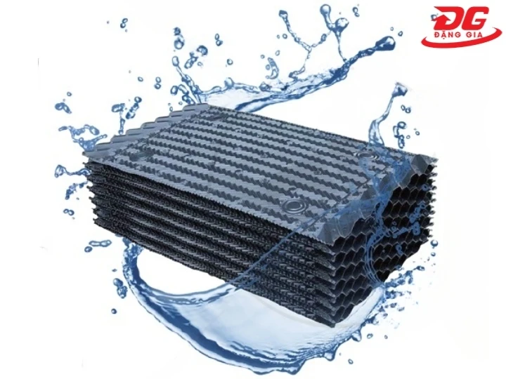 Khả năng truyền và thoát nhiệt của tấm giải nhiệt vuông 