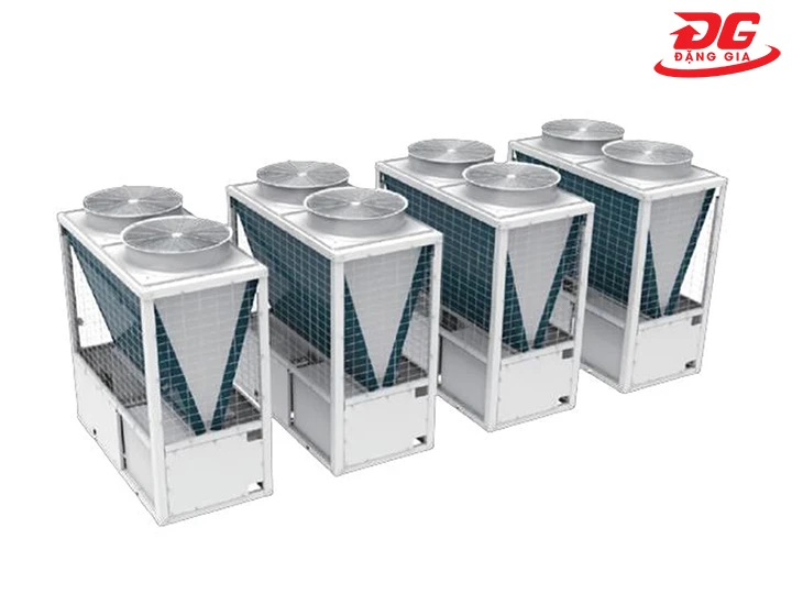 tháp giải nhiệt gió quạt nằm trên