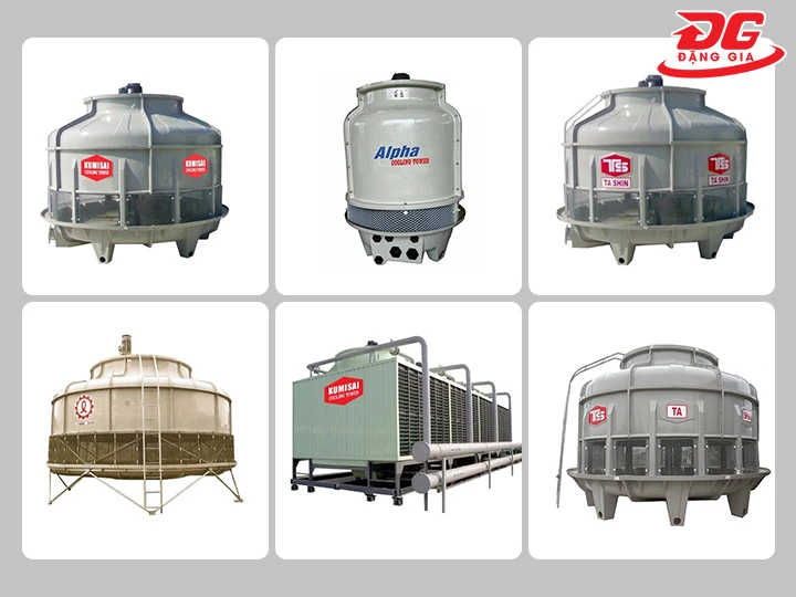 các mẫu tháp tản nhiệt