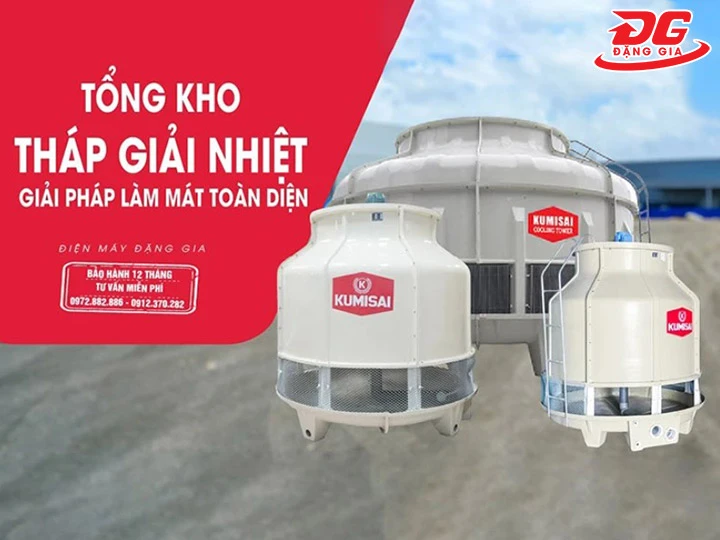 tổng kho tháp giải nhiệt Điện máy Đặng Gia