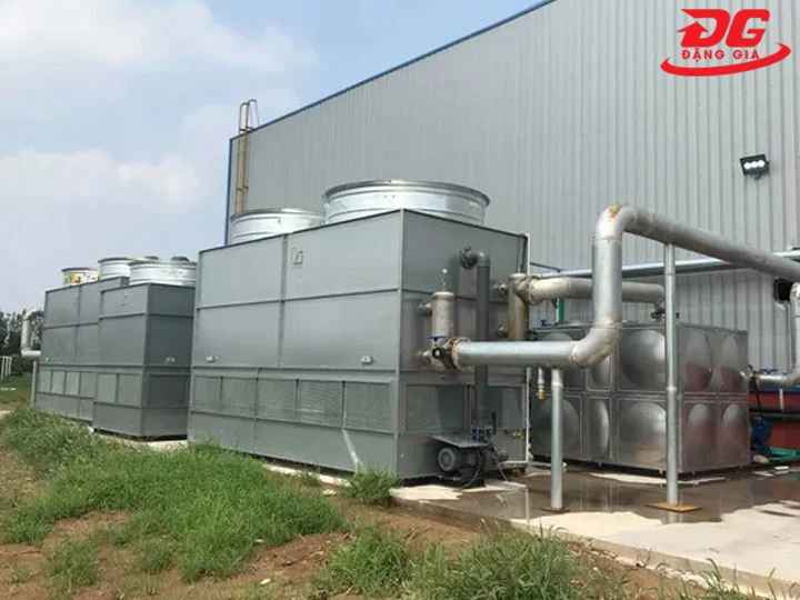 tháp giải nhiệt khô giúp tiết kiệm nước