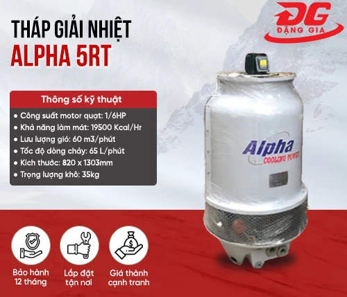 Tháp giải nhiệt nước Alpha 5RT 2