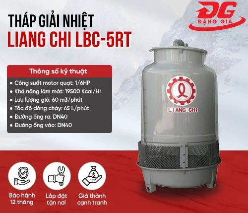 Tháp giải nhiệt nước Liang Chi LBC-5RT 2