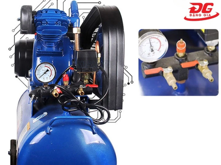 cấu tạo của máy nén khí Kumisai KMS-10300