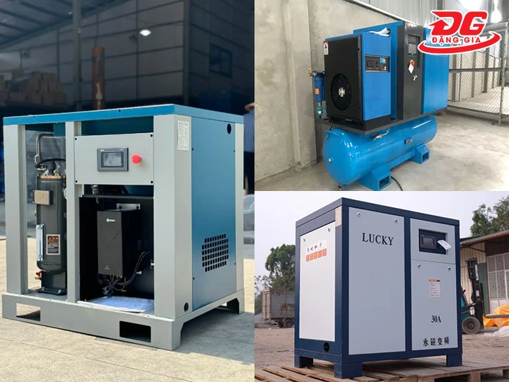 thiết kế của máy nén khí biến tần