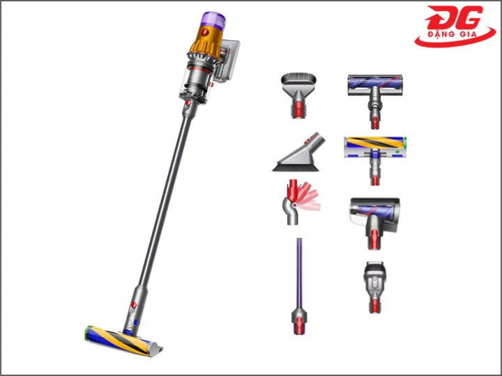 Thiết kế tổng thể Máy hút bụi Dyson V12 Detect Slim