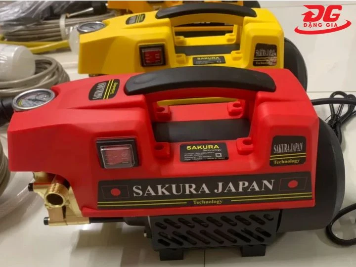 Thương hiệu máy rửa xe Sakura nổi tiếng