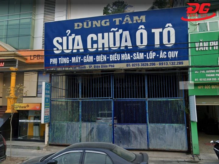 Tiệm rửa xe Điện Biên Phủ Dũng Tâm