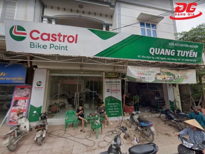 Tiệm rửa xe Hưng Yên Quang Tuyến