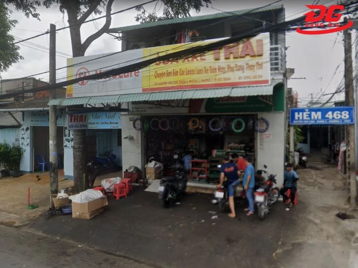 Tiệm rửa xe Sóc Trăng Thái