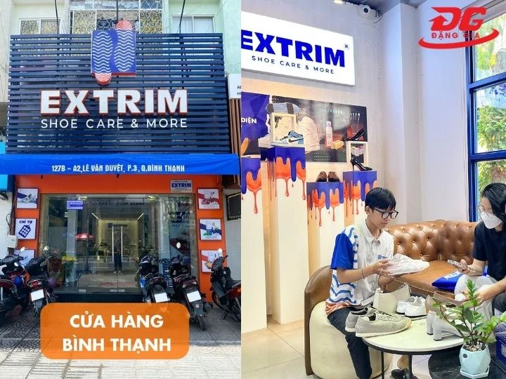 Tiệm vệ sinh giày ở Bình Thạnh Extrim