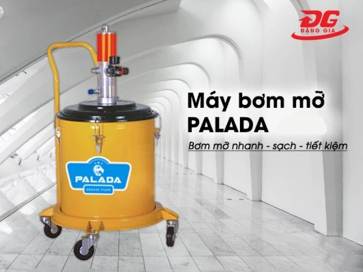 thương hiệu máy bơm mỡ Palada