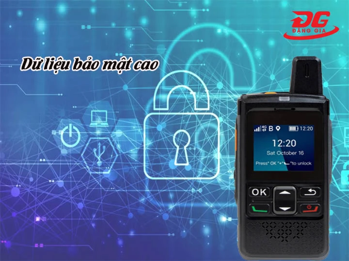 bộ đàm POC bảo mật cao