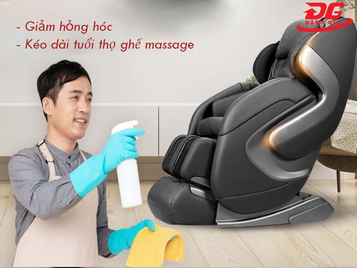 kéo dài tuổi thọ ghế massage