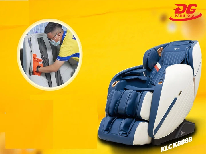 Vệ sinh ghế massage định kỳ
