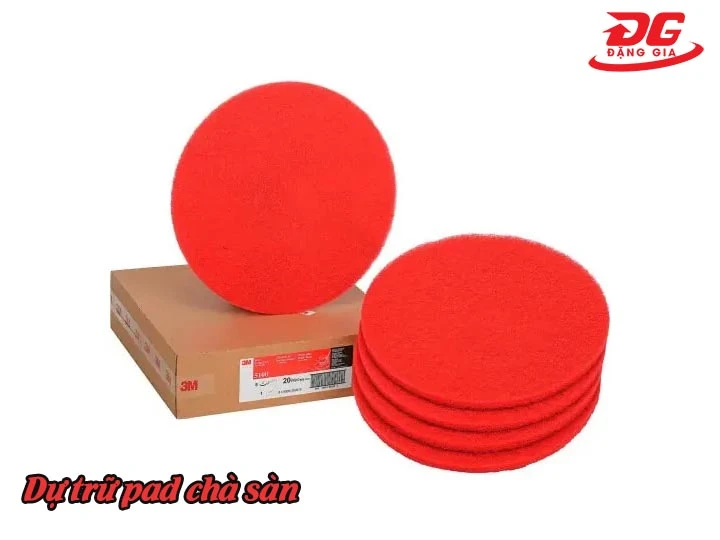 dự trữ một số lượng pad chà