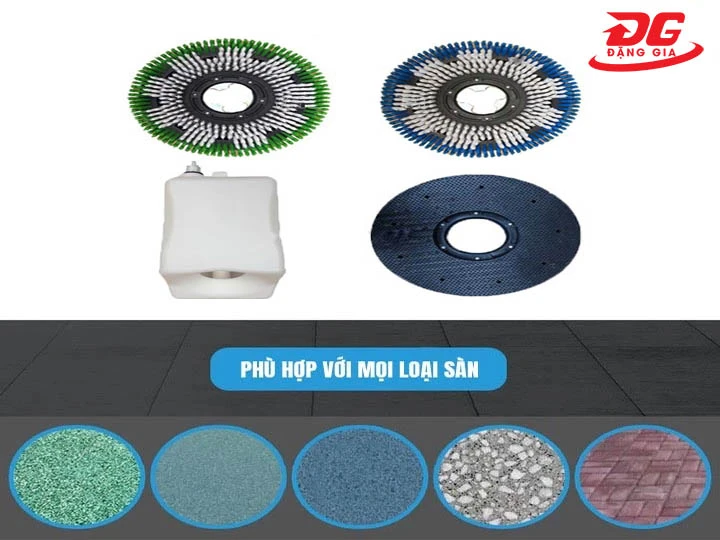 chọn phụ kiện máy chà sàn