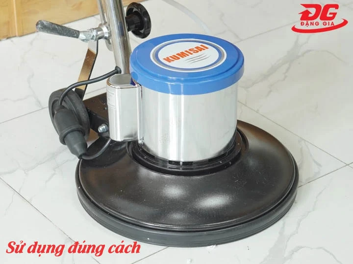sử dụng và bảo quản phụ kiện máy chà sàn đơn