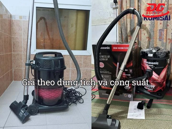 Khung giá theo dung tích và công suất