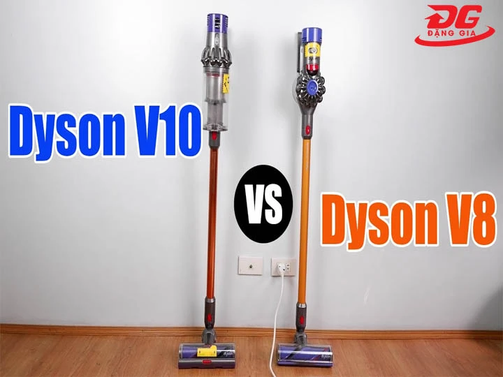 Dyson V8 vs Dyson V10