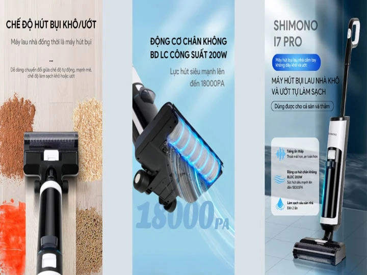 Máy Hút Bụi Shimono công suất khỏe