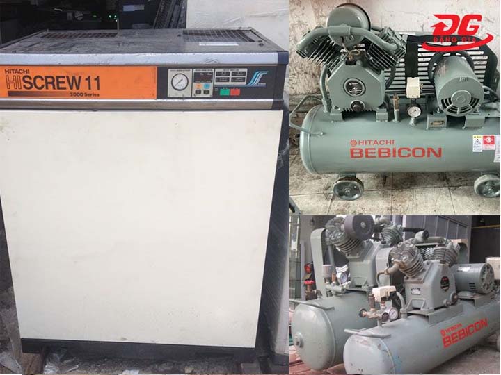 Máy nén khí Nhật bãi Hitachi
