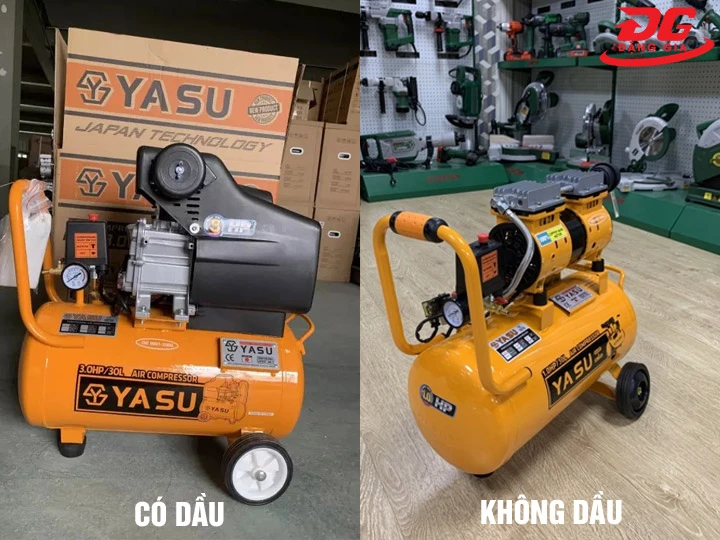 Máy nén khí Yasu đa dạng