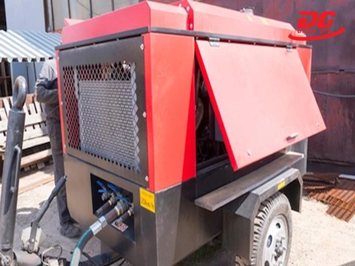 bảo dưỡng máy nén khí phun cát