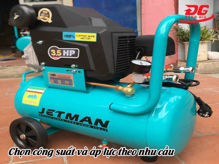 chọn mua máy nén khí có dầu 30L