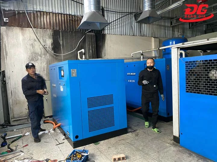 kiểm tra máy nén khí Osman