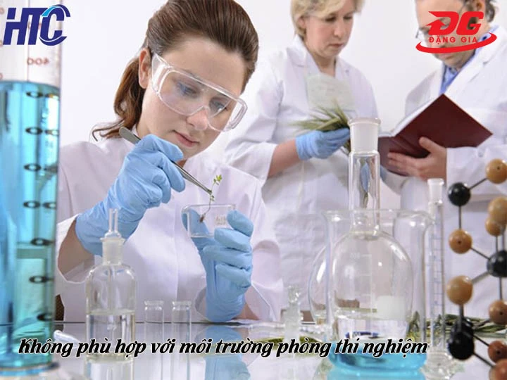 Không phù hợp với môi trường yêu cầu khí nén sạch