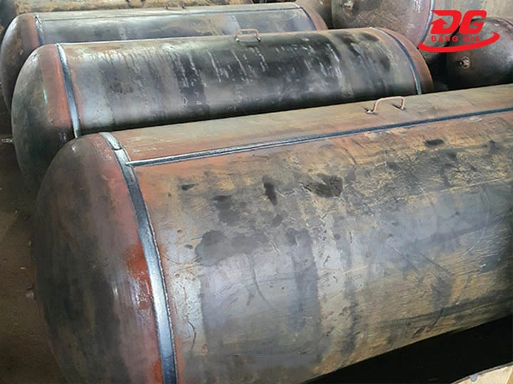 Trục trặc tại bình chứa khí nén