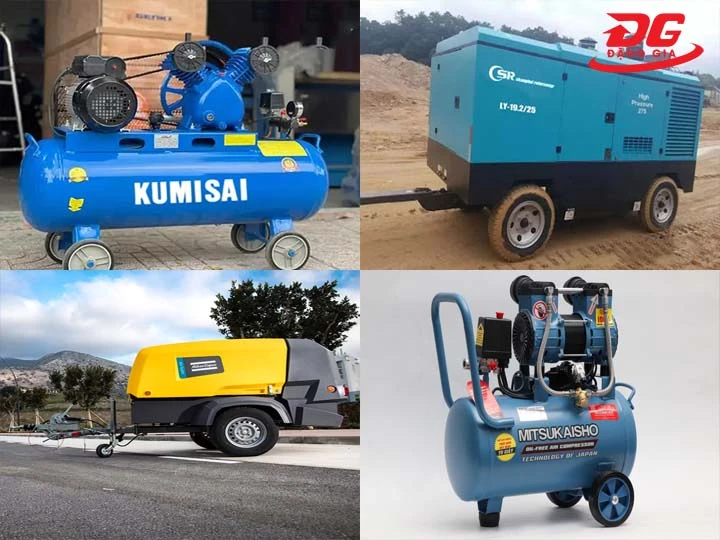 Máy nén khí lưu động - Giải pháp khí nén tiện lợi