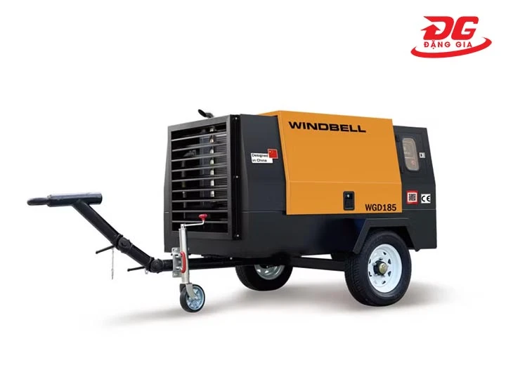 máy nén khí phun cát trục vít