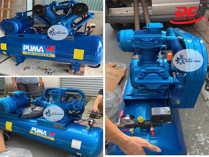 Máy nén khí phun cát là gì? Cấu tạo và nguyên lý hoạt động