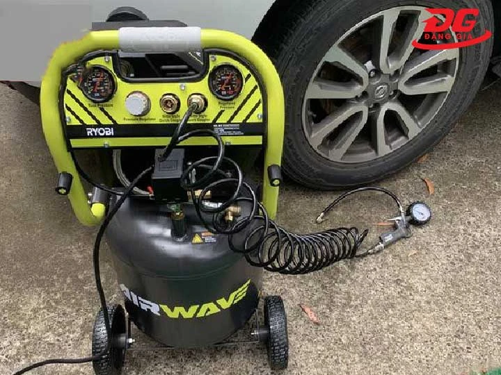 Máy nén khí Ryobi chạy êm