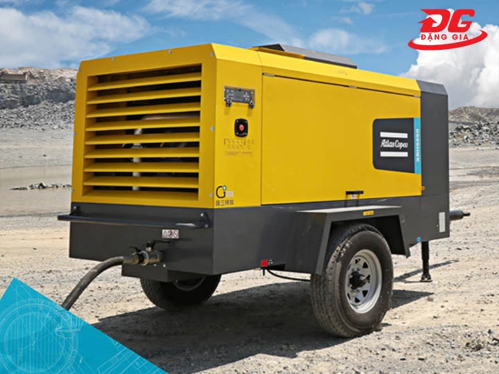 Máy Nén Khí Trục Vít Di Động