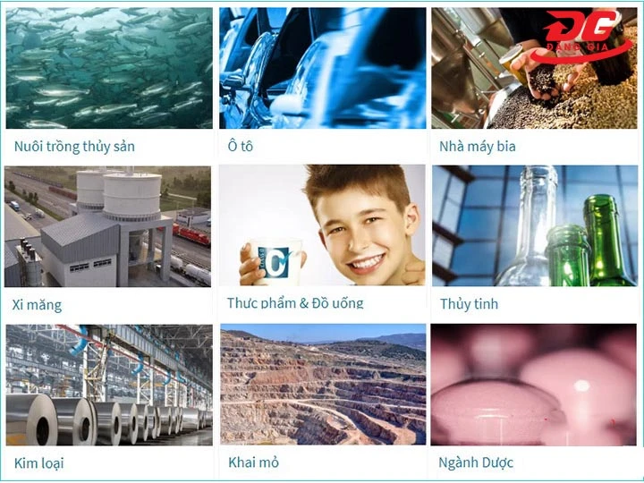 ứng dụng Máy nén khí Atlas Copco