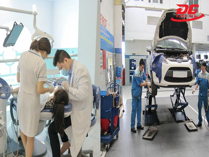 ứng dụng Máy nén khí có dầu và không dầu