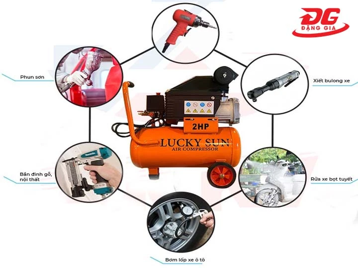 ứng dụng Máy nén khí gia đình