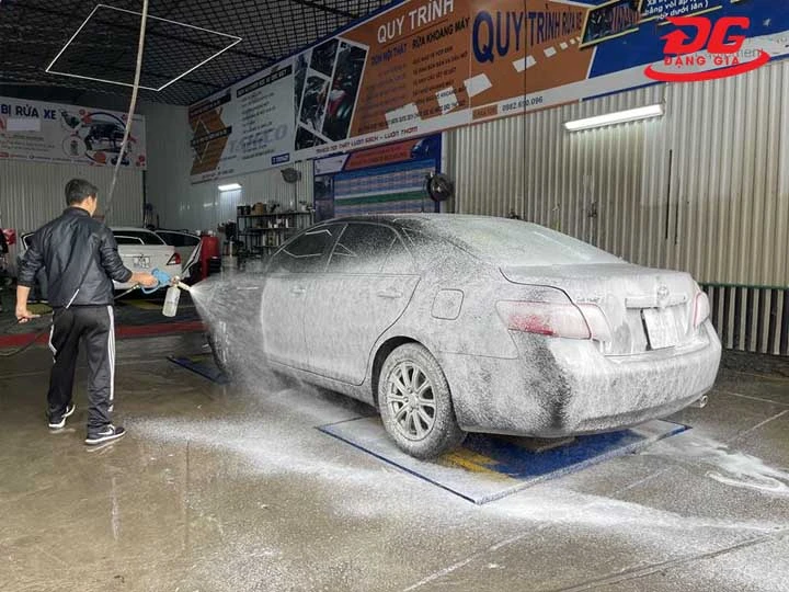 Công nghệ rửa xe tân bình hiện đại