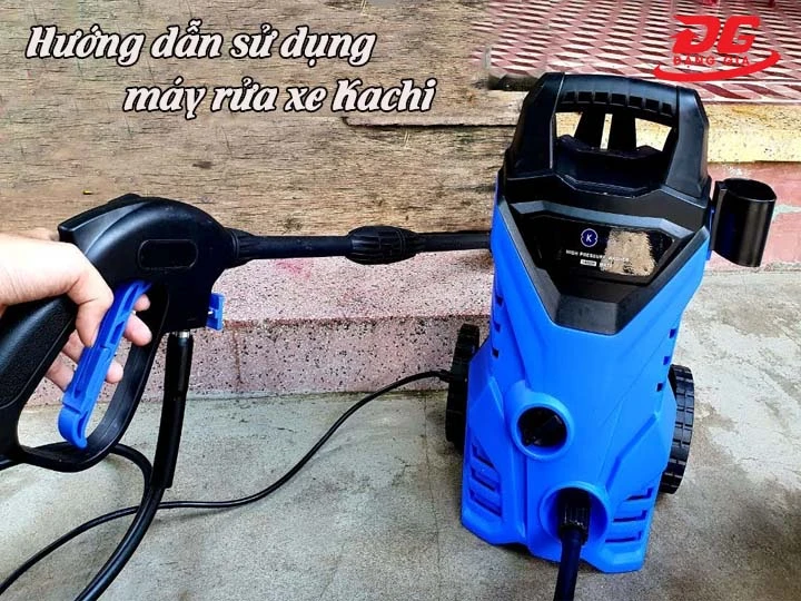sử dụng máy rửa xe Kachi