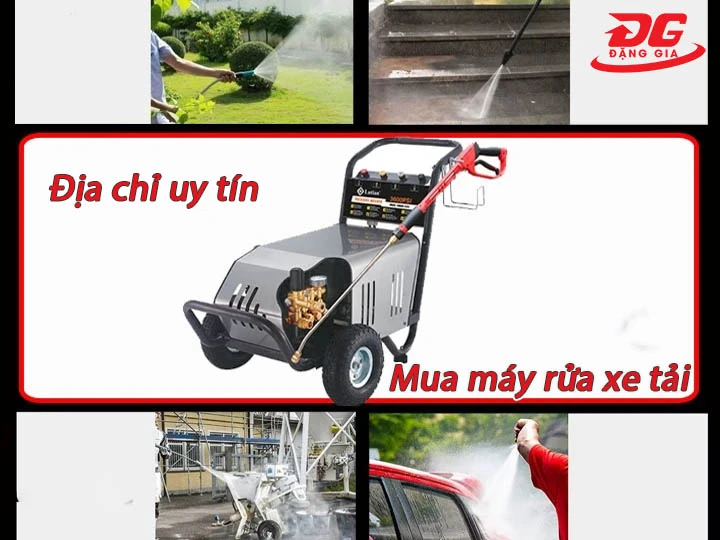 mua máy rửa xe tải