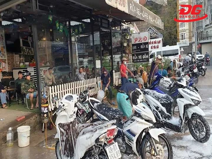 Cửa hàng rửa xe xe Hân Hiệp Tiến